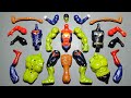 AVENGERS TOYS MARVEL'S HULK SMASH SPIDER-MAN SIREN HEAD SUPERMAN BATMAN SUPERHERO TOYS