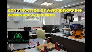 Construction of a woodworking workshop from start to finish in 30 minutes.