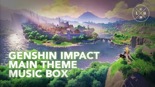 Genshin Impact Main Theme - Music Box (1 Hour)