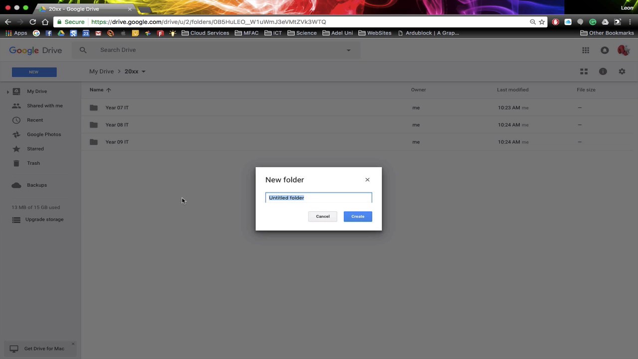 Google Drive Folders Setting up Google Drive YouTube