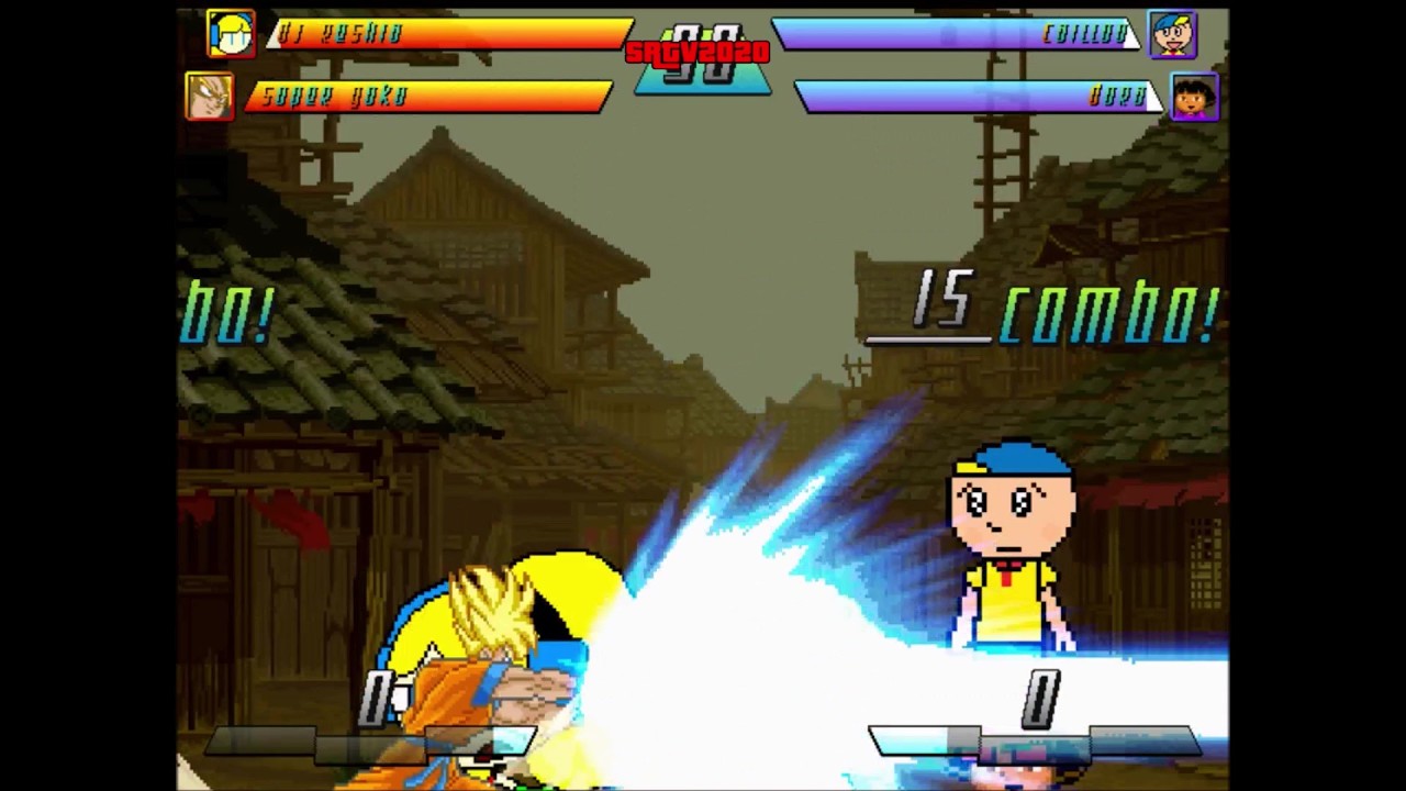 AC's Nut GAMES | MUGEN Req Match Series | DJ Reshia Team VS Caillou Team