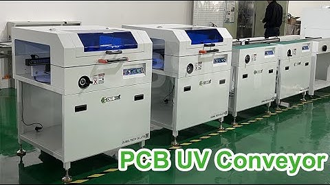 OUBEL PCB UV Conveyor,PCB Chain Conveyor,Conformal Coating Conveyor