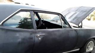 1971 Chevy Nova.  Saved from the junk yard...