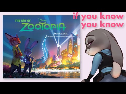 The Art of Zootopia ✨ 4K ✨ Flip Through Artbook - YouTube