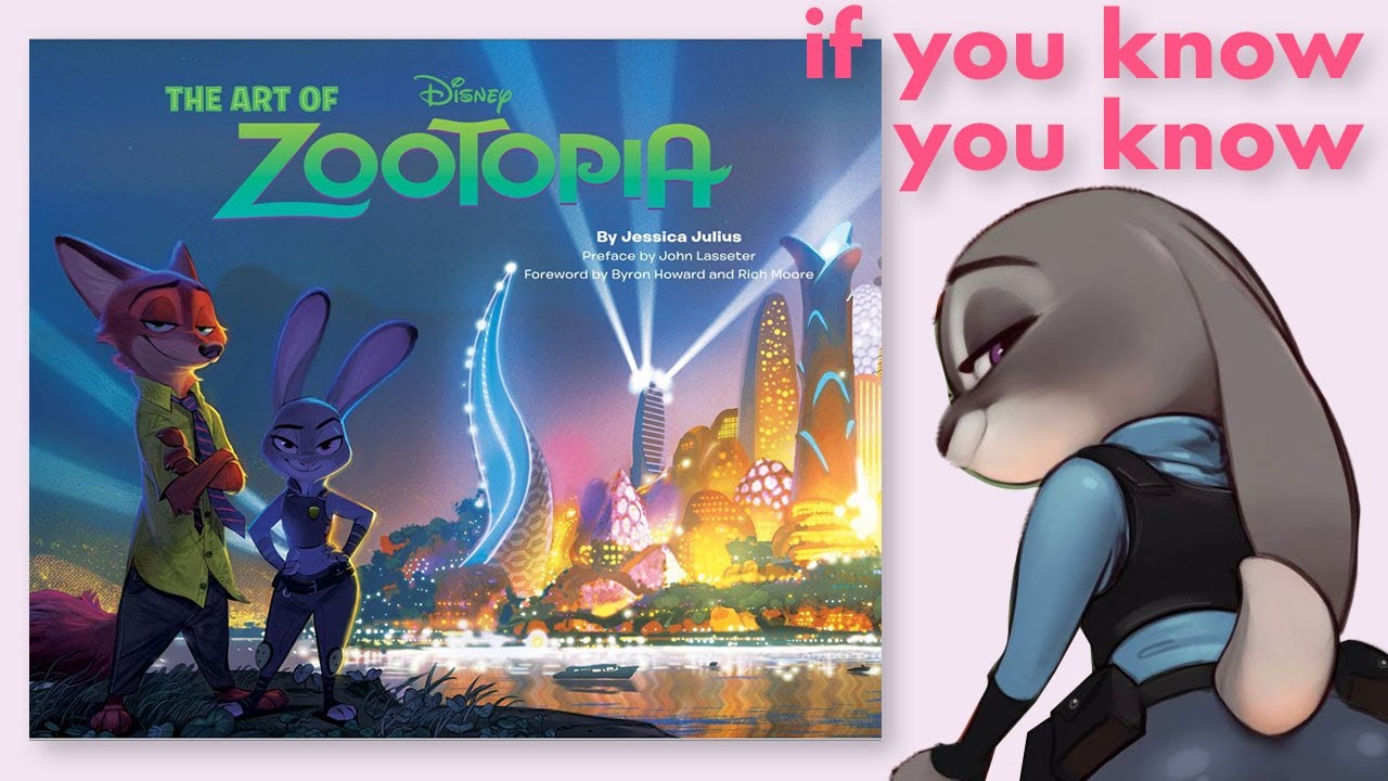 The Art of Zootopia ✨ 4K ✨ Flip Through Artbook - YouTube