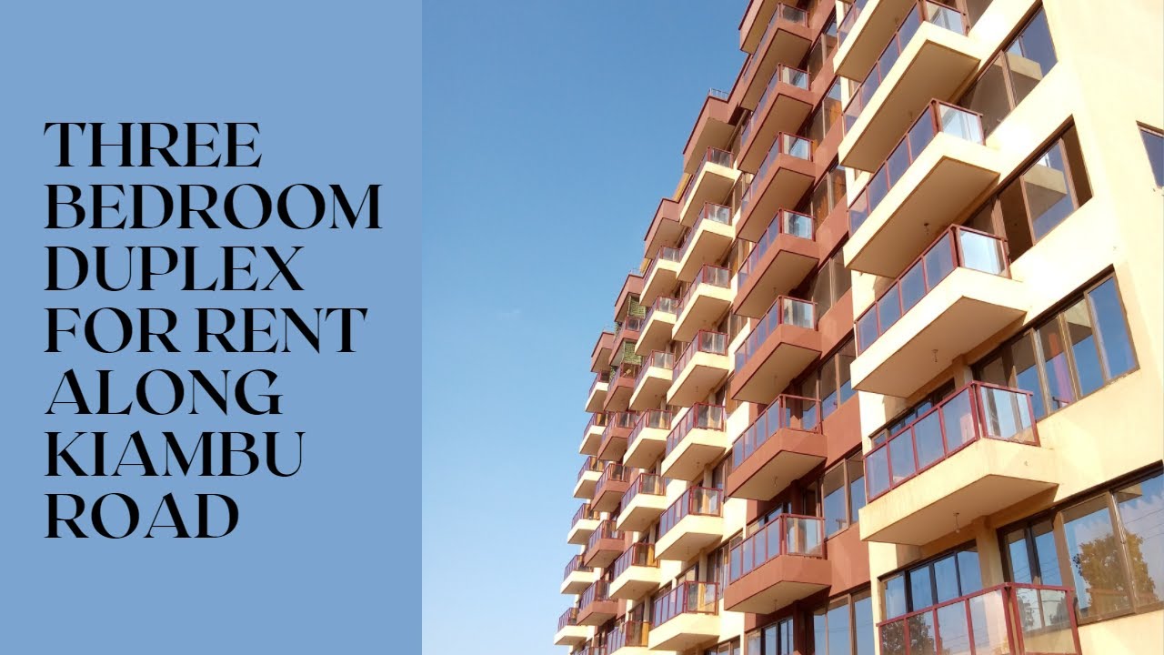 BEAUTIFUL 3 BEDROOM DUPLEX FOR RENT 70K KIAMBU ROAD, THINDIGUA