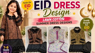 Beautiful Pakistani Kurti Designs for Girls | Eid Lawn Cotton Dresses | Girls Summer Collection screenshot 1