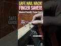 Tips for safely hammering nails that even women can do. #shorts #diy #ideas #tip