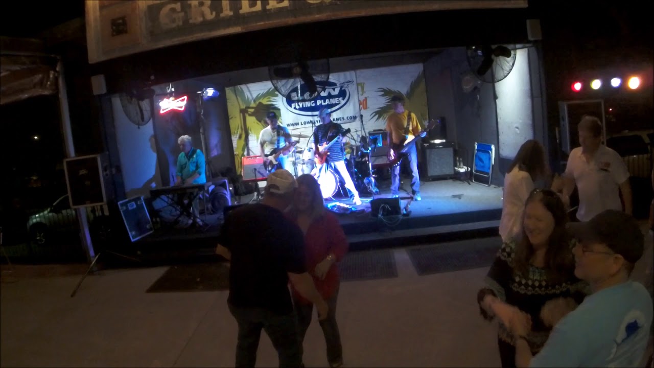 Low Flying Planes plays...Gimme 3 steps drums of the pacific luau