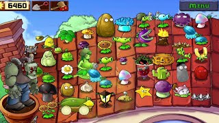 Plants vs Zombies Gameplay Survival Roof | Version Hack Mobile Android apk | Pvz mod Ep 323