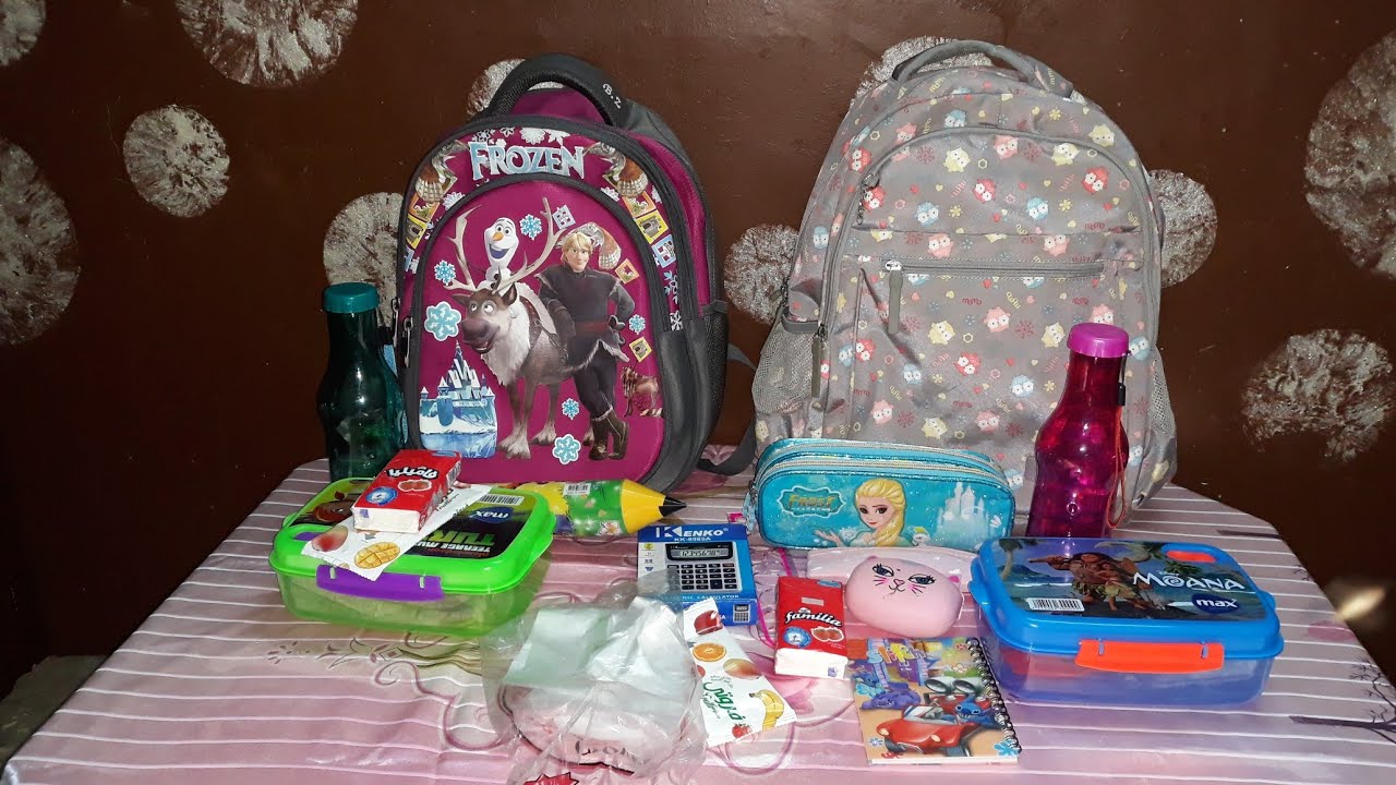 أساسيات شنطه المدرسه لازم كل الامهات تكون عارفه الحاجات دي (هام جدا )