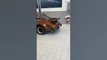 1977 (930) PORSCHE 911 TURBO STARTUP! #Shorts