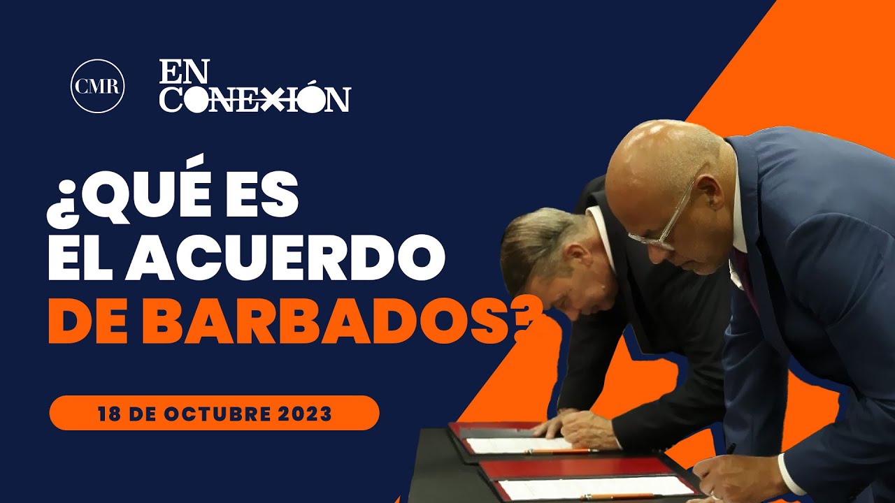 🎙Foro - Acuerdo de Barbados firmado por régimen de Maduro y Plataforma ...