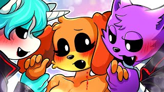 [ANIMATION] Vampire Catnap & Craftycorn has a crush on Dogday | Poppy Playtime 3 Animation