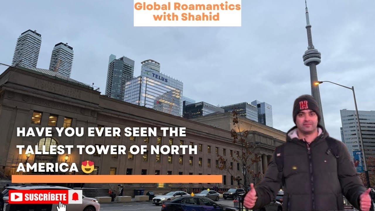 A trip around the tallest tower of North America - CN tower Toronto (Canada)