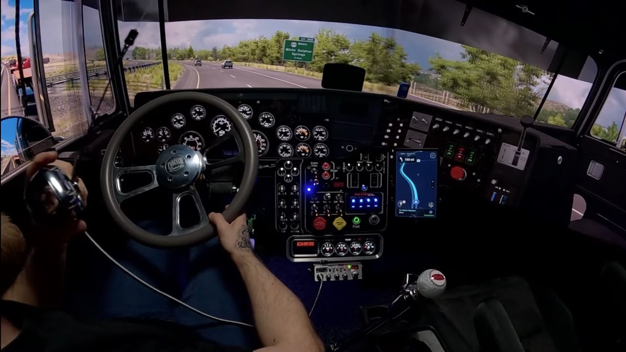 ATS realistic convoy owner operator day 59