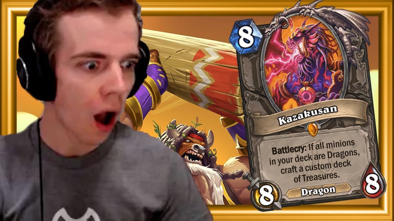 hearthstone เปิดซองไหนดี  New Update  It's Time For KAZAK DRUID!!