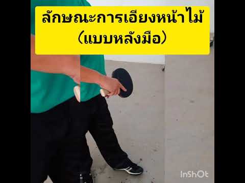 วิชาพลศึกษา ป.5 กีฬาเทเบิลเทนนิส(การตีลูกกระทบฝาผนังแบบไม่กระทบพื้น)