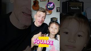 Squares and things that are shaped like a square! | Learning with Ailani's Little World