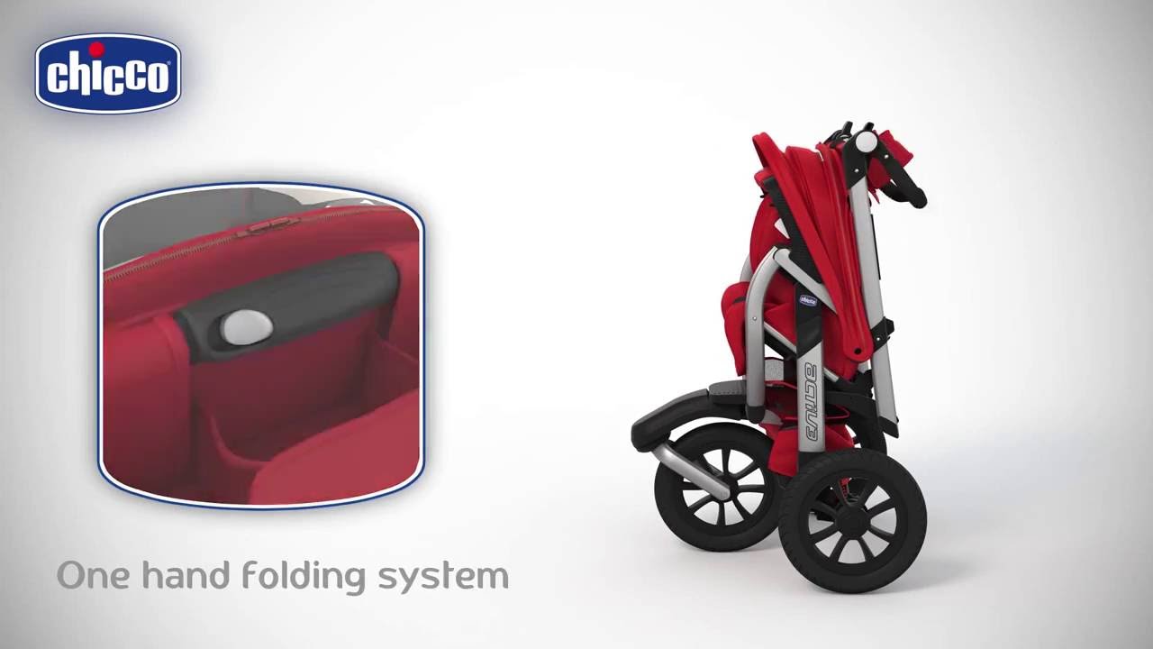 how to open a chicco stroller
