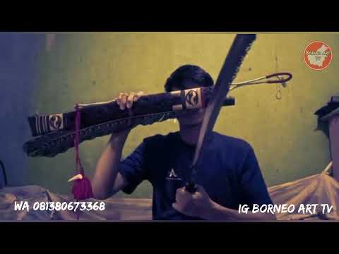 Unboxing Mandau Dayak