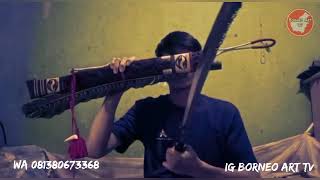 Unboxing Mandau Dayak Kalimantan Telah Sampai Di Palembang - Bentuk Kecintaan Budaya Leluhur