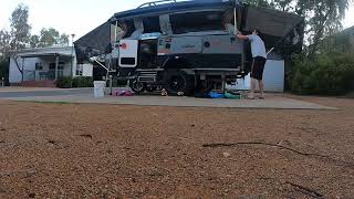 Jayco swan outback full setup.