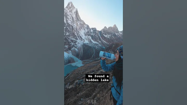Hidden Lake in Everest Region