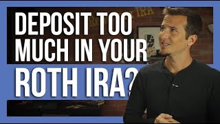 Excess contribution in your Roth IRA? What to do?