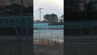 西鉄7000系  東甘木駅発車