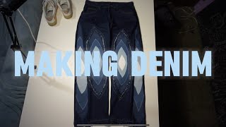 It Doesnt Exist, So I Made It l Making Denim for my Clothing Brand