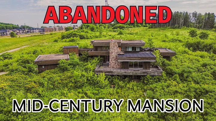 The Abandoned Shantz House, A Forgotten Mid Century Mansion