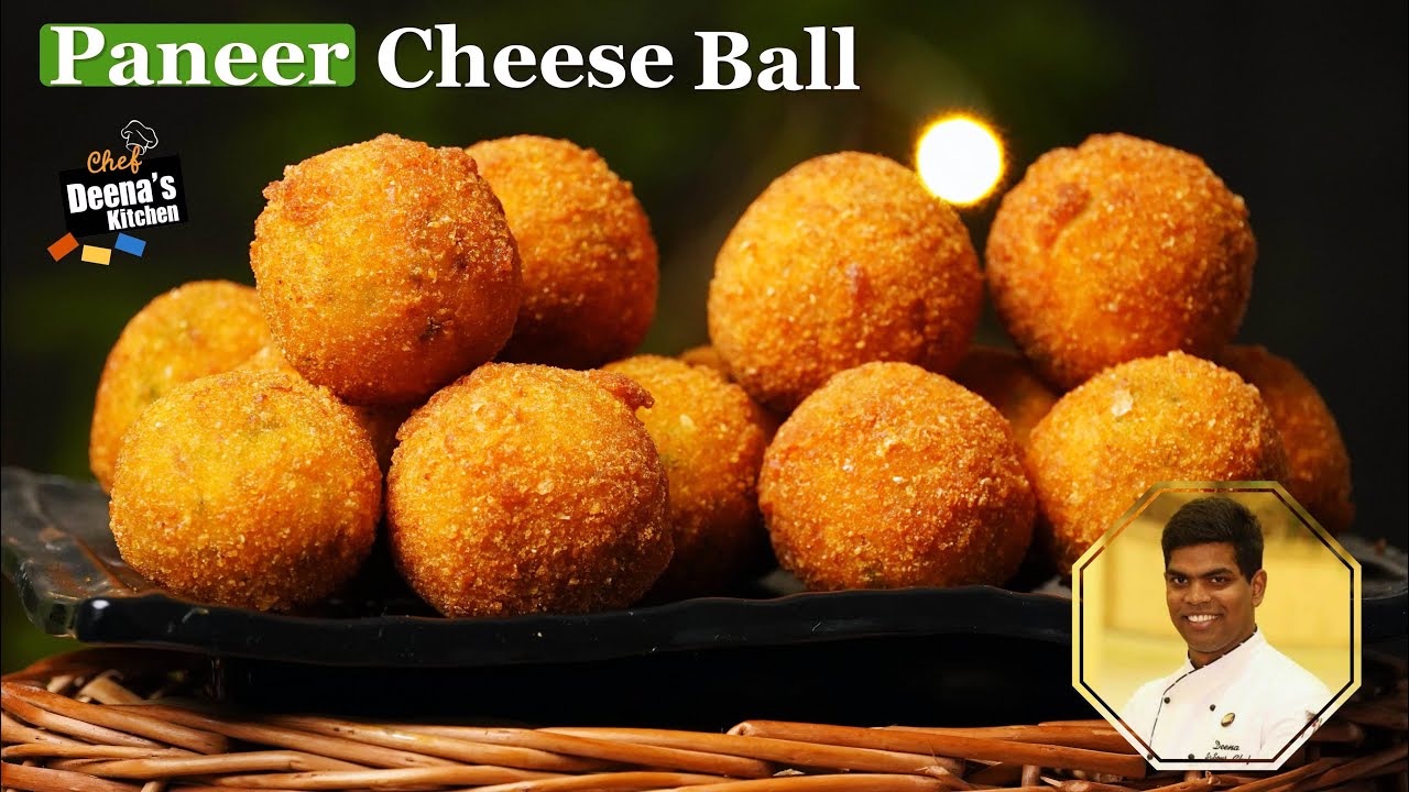 Paneer Cheese Ball Recipe In Tamil How to Make Paneer Cheese Ball