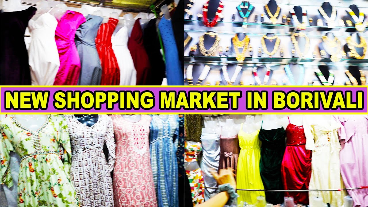 Hidden Borivali West Shopping Market Om Sai Janata Bazar New Market