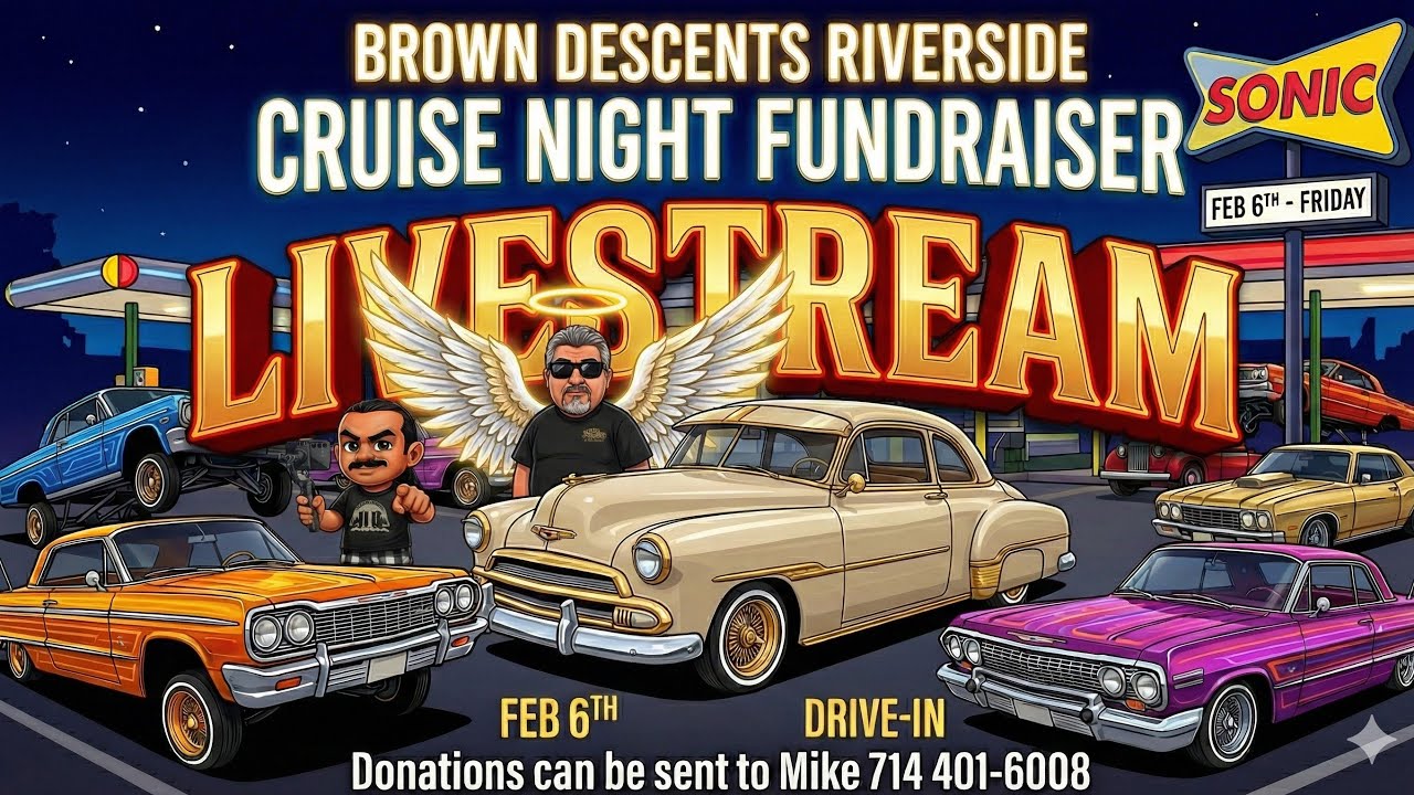 🔴 WE ARE LIVE! Brown Descents Fundraiser Night 🕯️ Riverside, CA