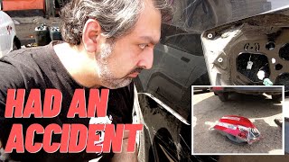 HAD AN ACCIDENT | CAR ACCIDENT IN ISLAMABAD | GETTING CAR FIXED VLOG
