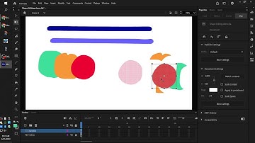 Object Drawing Mode in Animate 2022