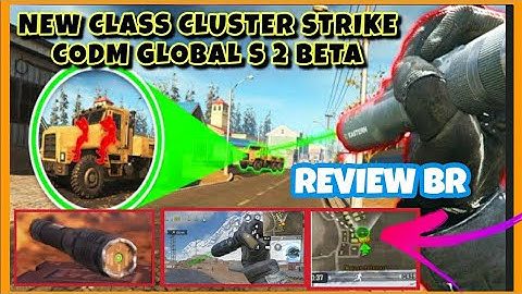SPOTTER CLASS  CLUSTER STRIKE IN BATTLE ROYAL BETA S 2 CALL OF DUTY MOBILE GLOBAL VERSION WARZONE