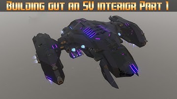 Empyrion Galactic Survival - Building SV Interior Part 1