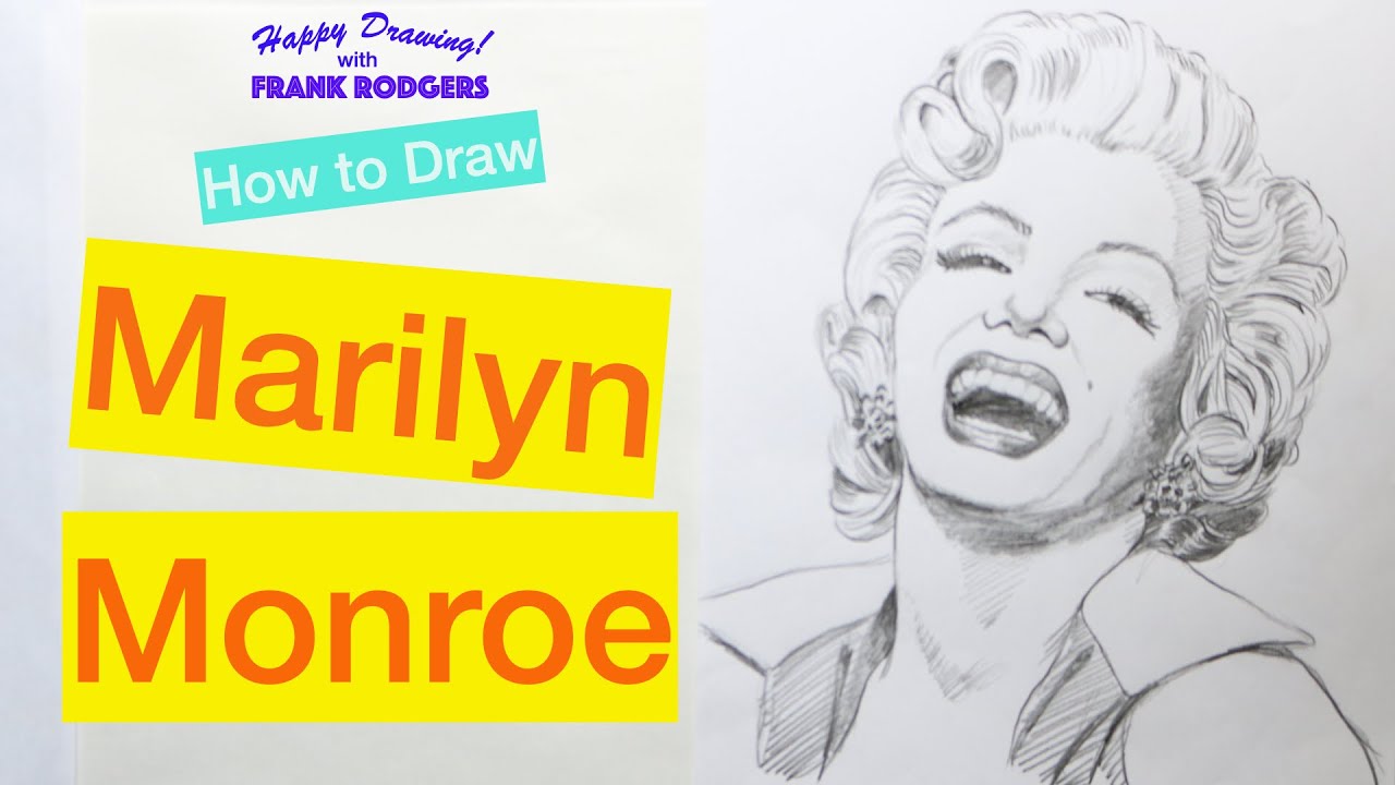 Draw Marilyn Monroe with Pastel Pencils  The Colin Bradley School of Art