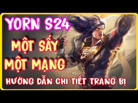 Video Yorn mùa 24 | Hướng dẫn Lên đồ - Phù hiệu - Bảng ngọc... - youtube