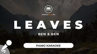 Leaves - Ben \& Ben (Piano Karaoke)