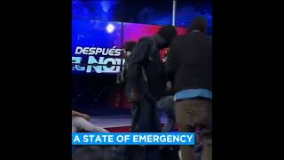 Masked Armed Men Stormed An Ecuadorian TV Studio During A Live Broadcast.
