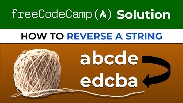 freeCodeCamp Solution - Reverse A String