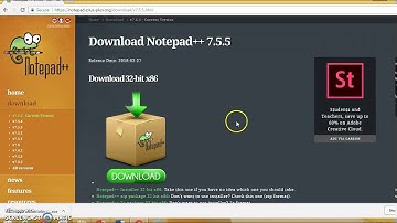 Install Notepad++ v7.5.5  on windows 7/8/10