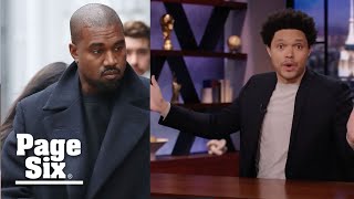 Kanye West goes after Trevor Noah with racial slur for defending Kim Kardashian | Page Six