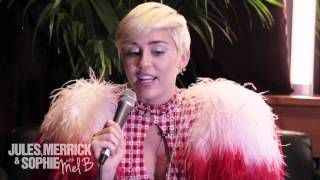 EXCLUSIVE  Miley Cyrus' Revealing Interview Part 1