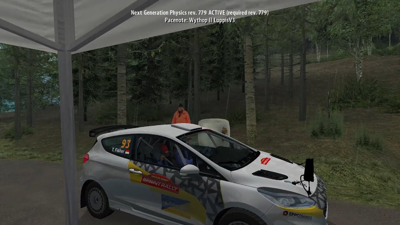 Croco Sprint Rally Challenge - Recce Rd.6 Great Britain | RallySimFans RBR