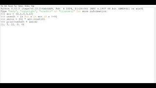 Python program : WAP in array to move zero to end
