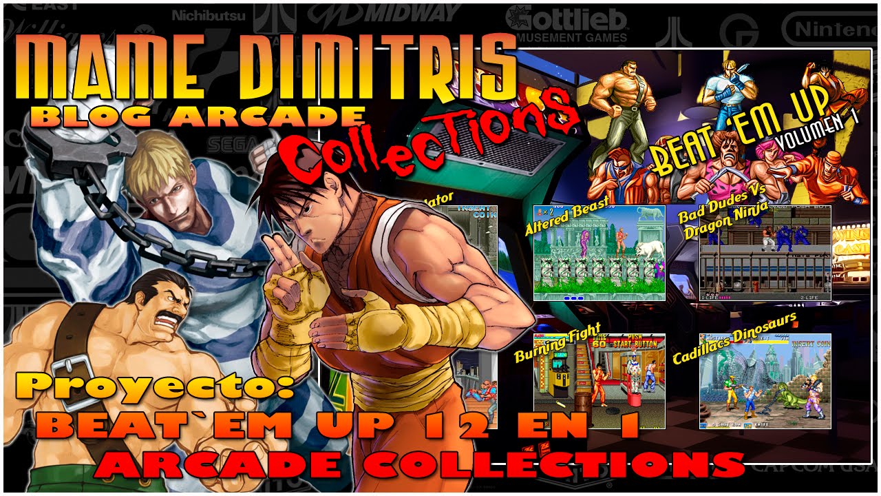 Beat Em Up Arcade Collections Men 12 En 1 By DiMiTriS Versi n 2 0